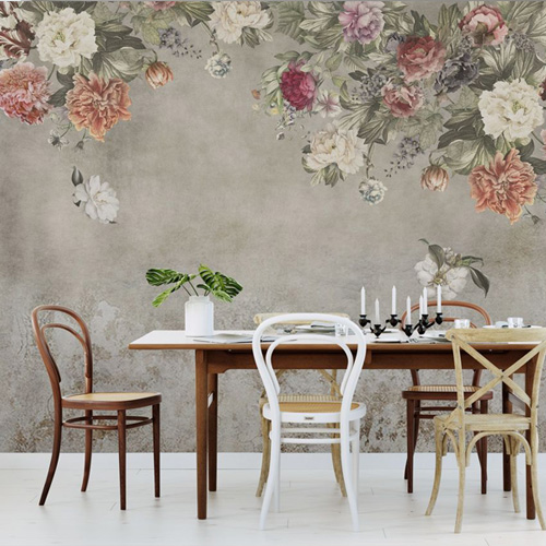 vintage-flower-wall