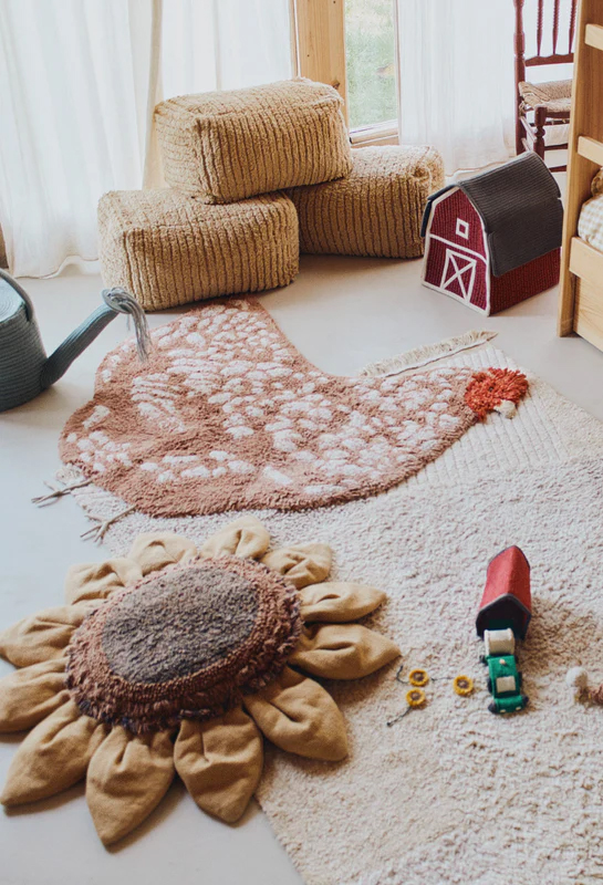 WASHABLE RUG CHICKEN